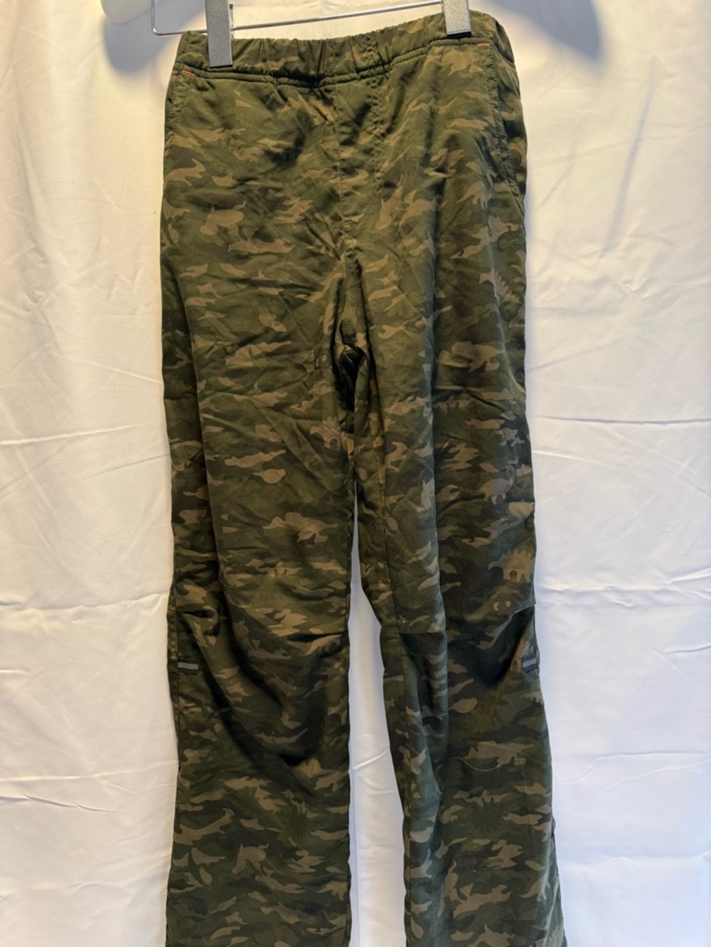 Uniqlo Olive Green Camo Track Pants